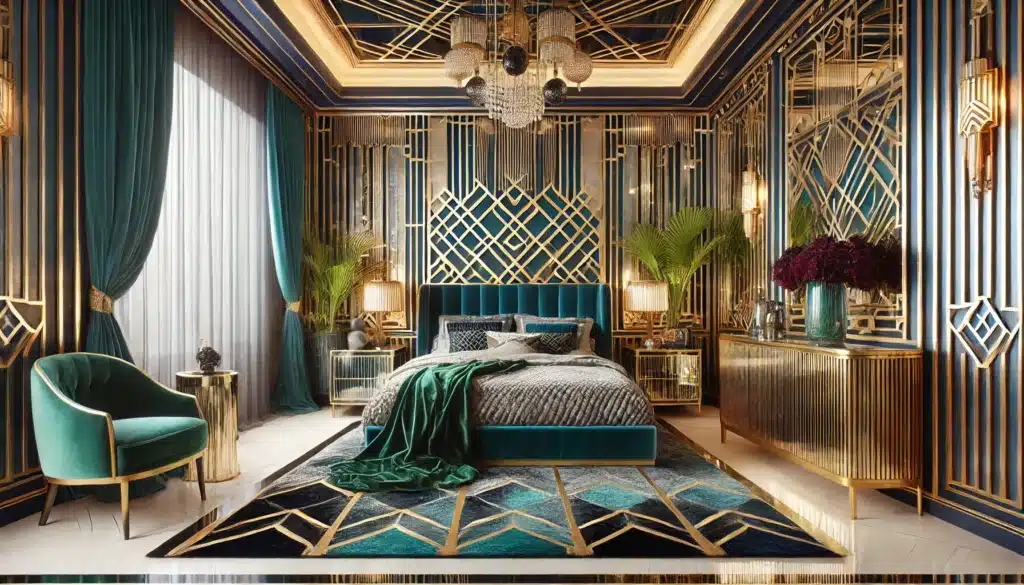 Art Deco Glam for bedroom