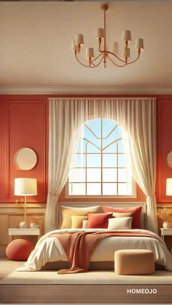 Warm Color Palette for bedroom