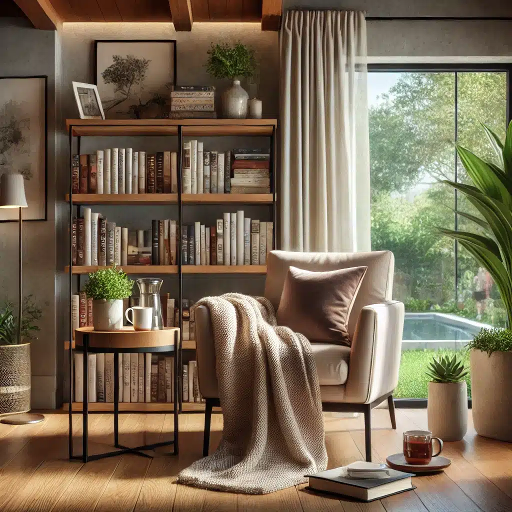 Cozy Reading Nook for bedroom