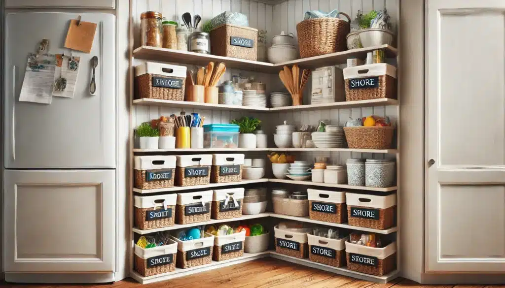 Maximizing Space in Blind Corner Cabinets