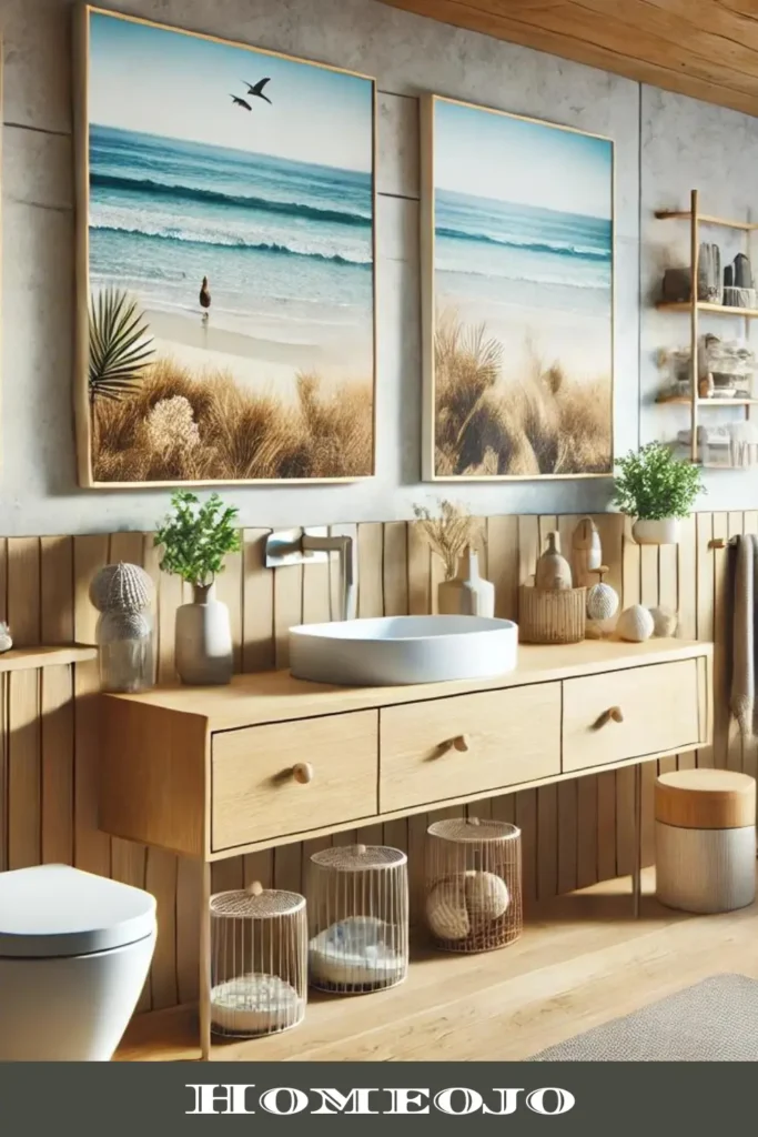 Modren Fixtures for coastal bathroom