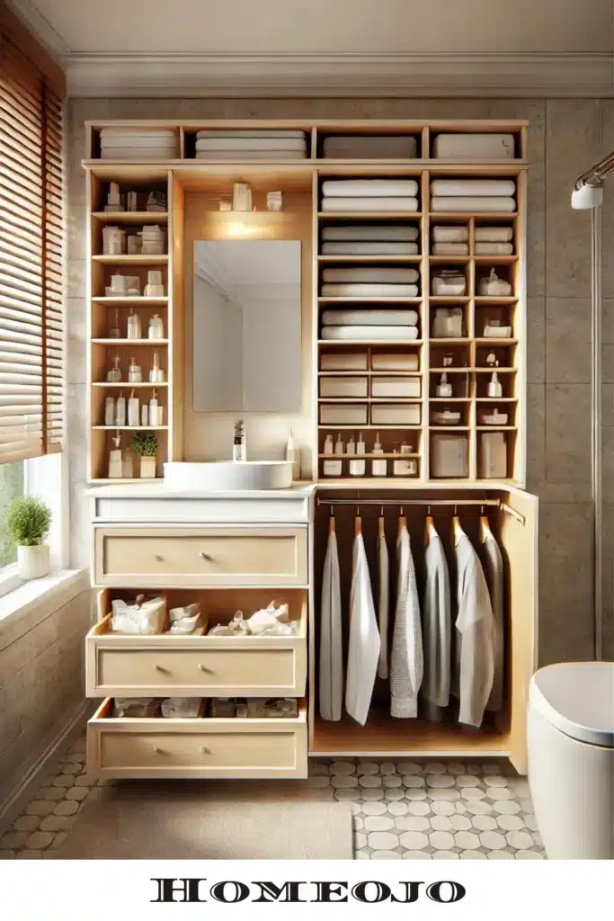 Drawers for small bathroom 