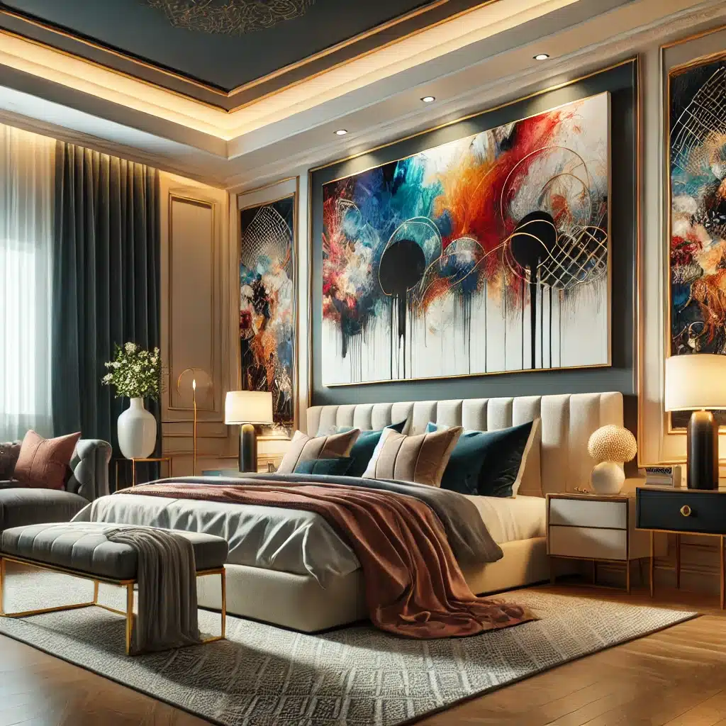 Large-Scale wall art for bedroom