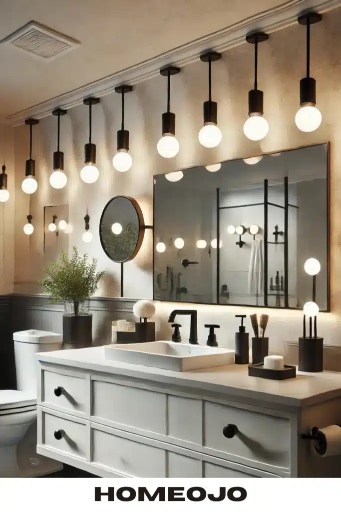 Lighting for couple bathroom