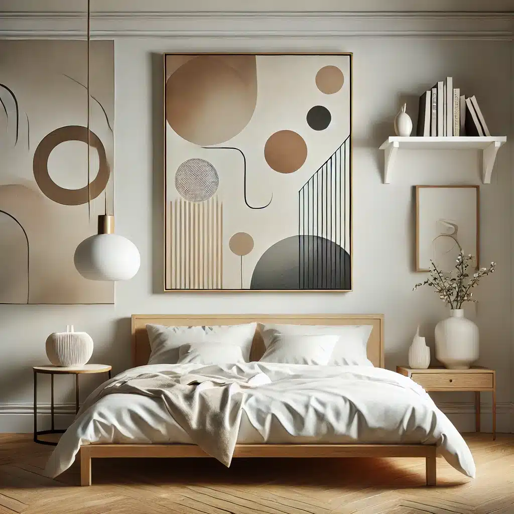 Minimalist Art and Decor for bedroom