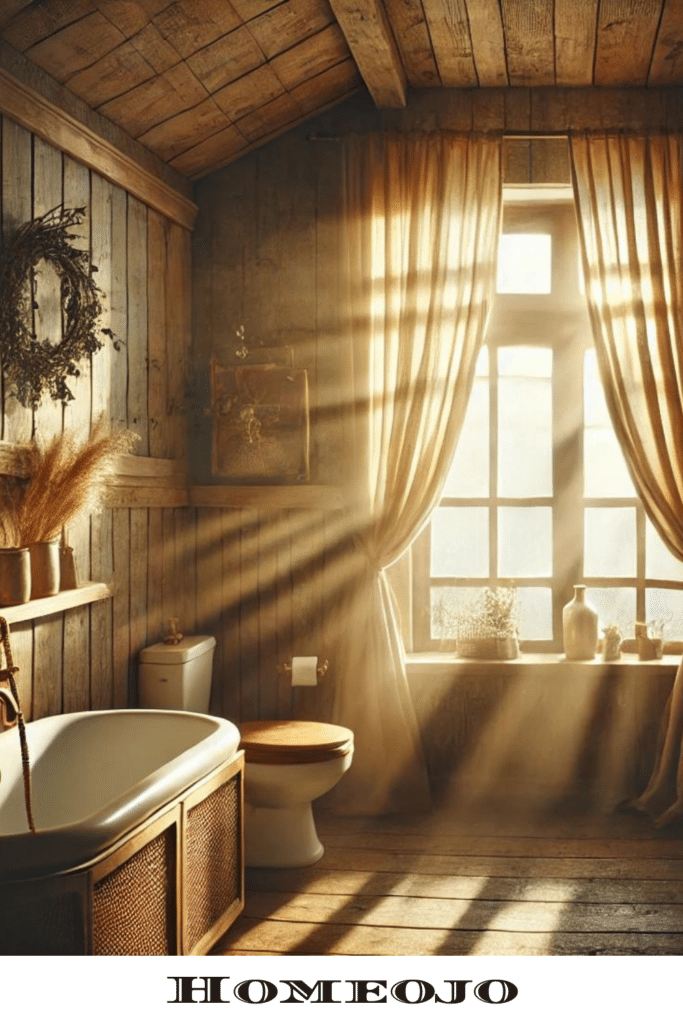 Sunlight decor for bathroom