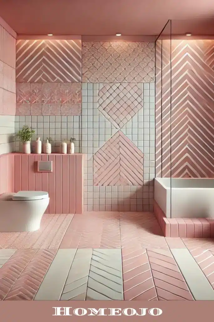 Tiles for girly bathroom