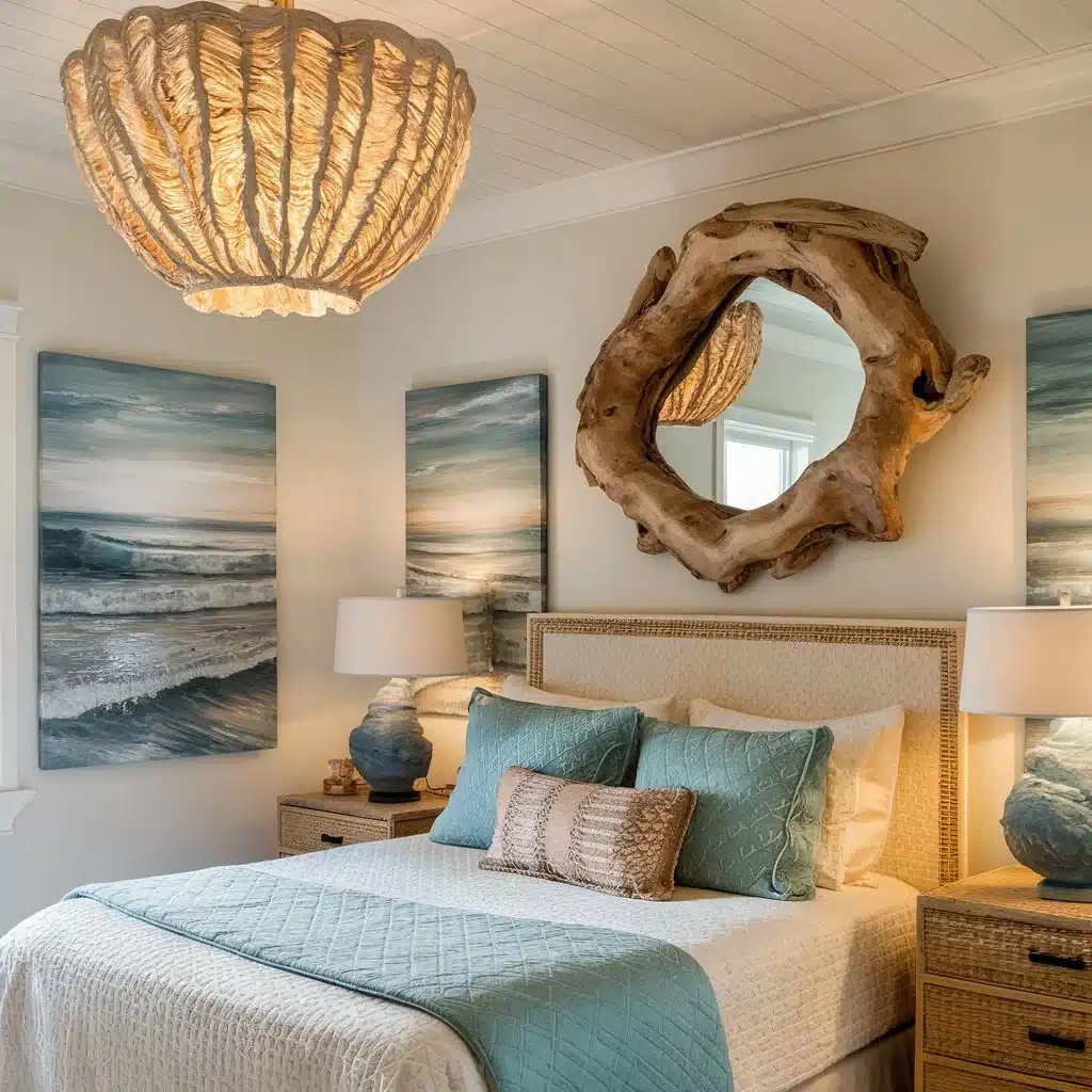 Statement Piece for beachy bedroom