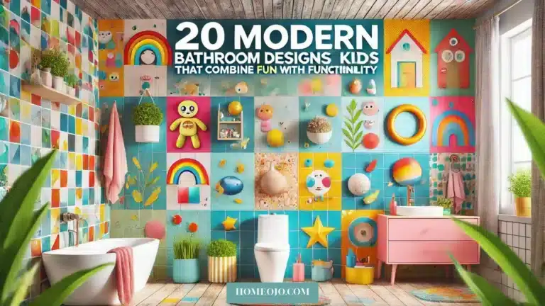 Modern Bathroom Designs-Homeojo.com