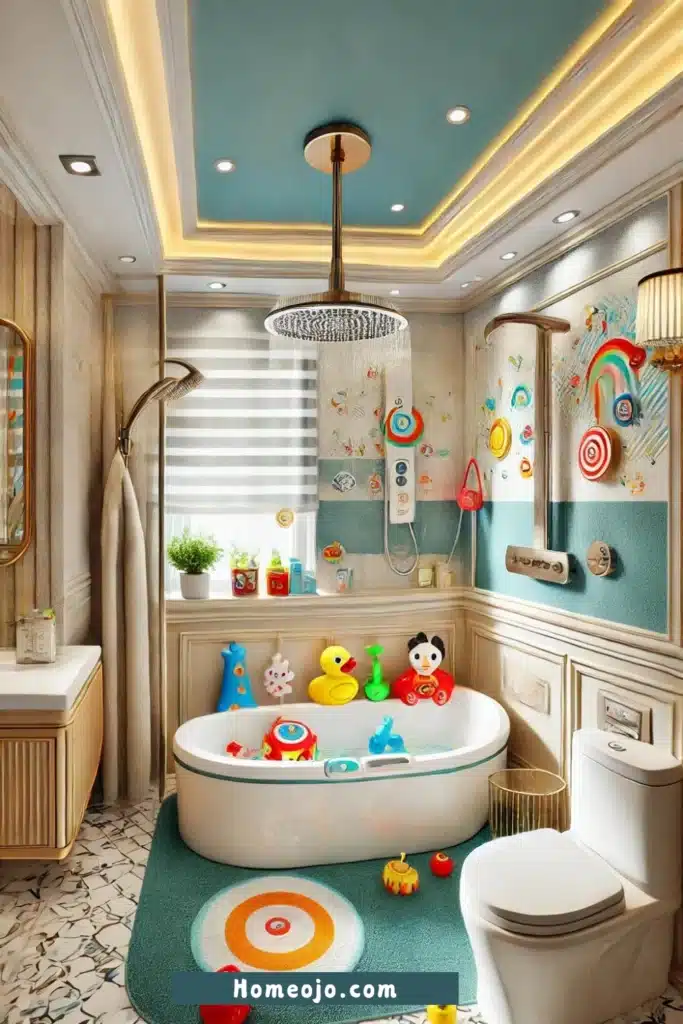 Swimming items for kids bathroom