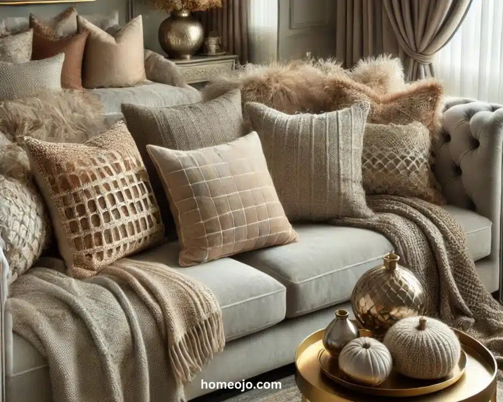 Plush Throws and Cushions