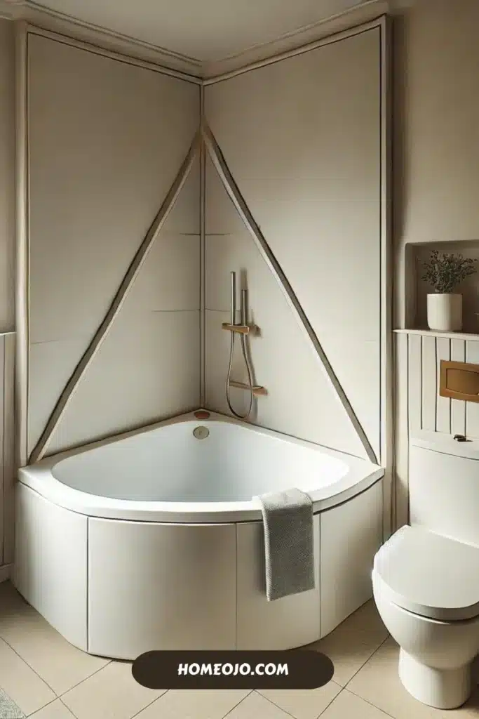 Corner bathtub 