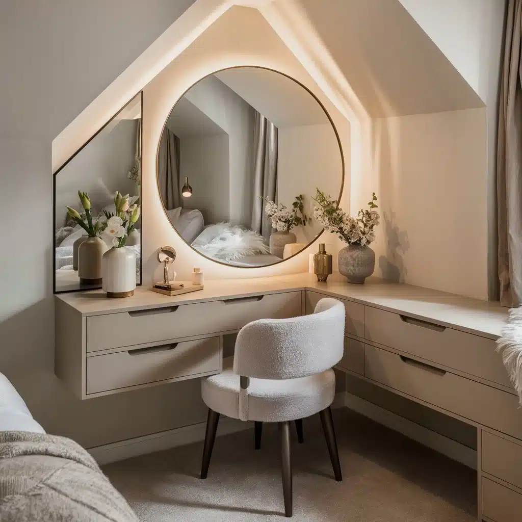 Corner Dressing Table