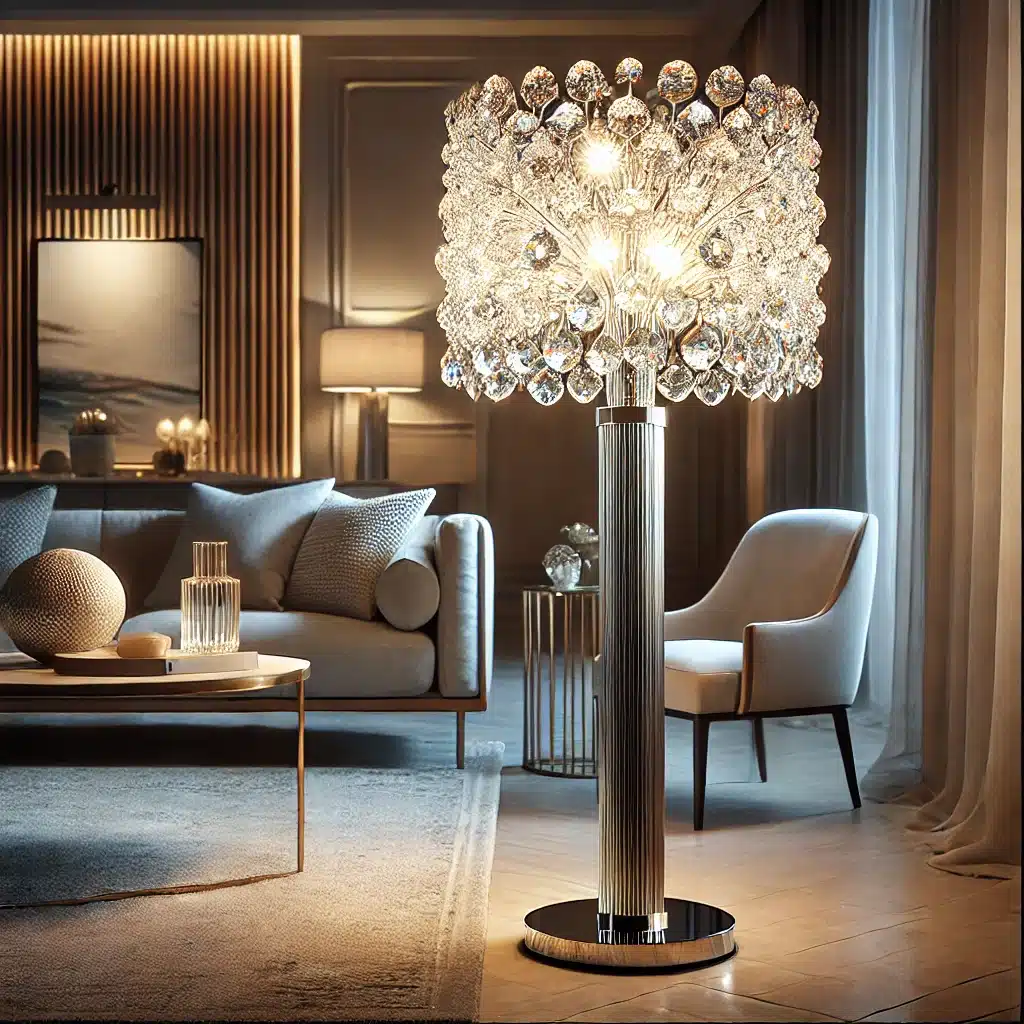 Crystal Floor Lamps for living room