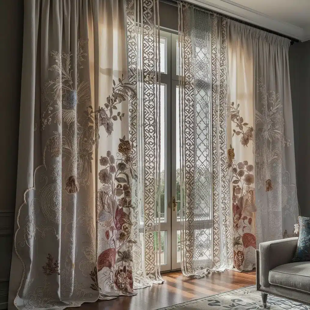 Embroidered Curtains