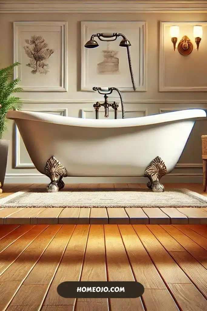 Clawfoot tub design