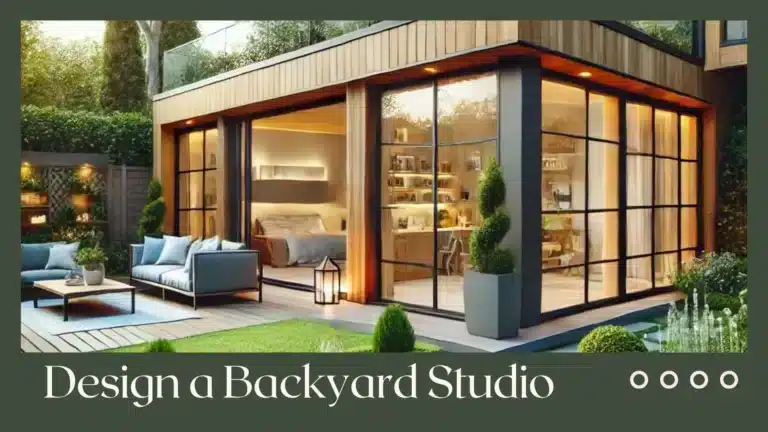 How to Design a Backyard Studio That Suits Your Every Need- homeojo