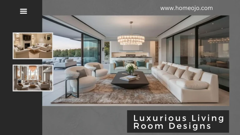 Luxurious Living Room Designs- homeojo