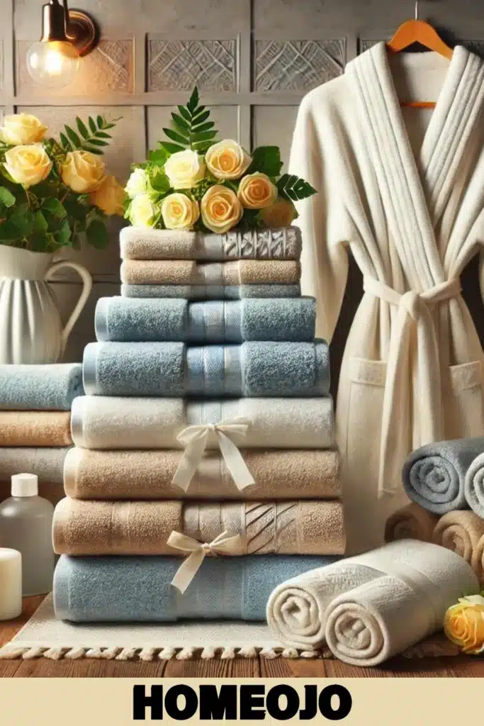 Luxury Towel for couple bathroom