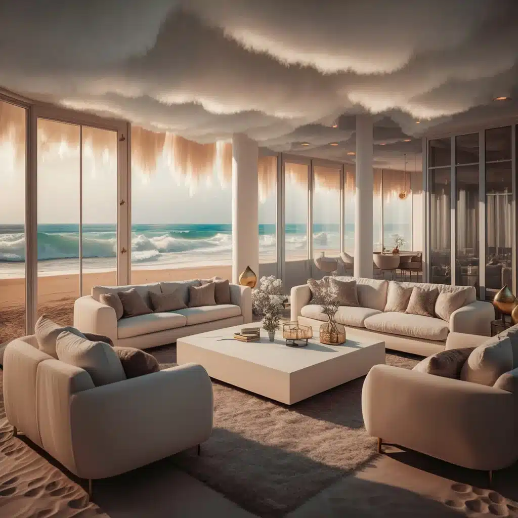  Modern Dreamy Living Room Interior By The Beach