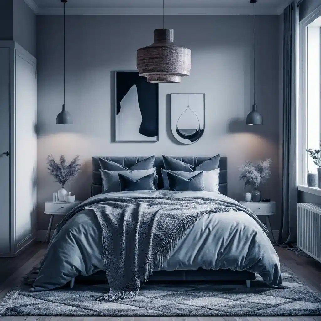 Monochrome Schemes for bedroom