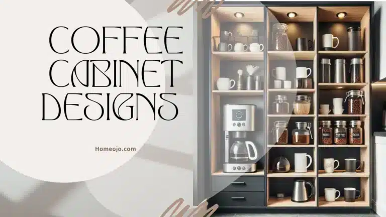 Must-Try Coffee Cabinet Designs for Every Coffee Lover- homeojo.com