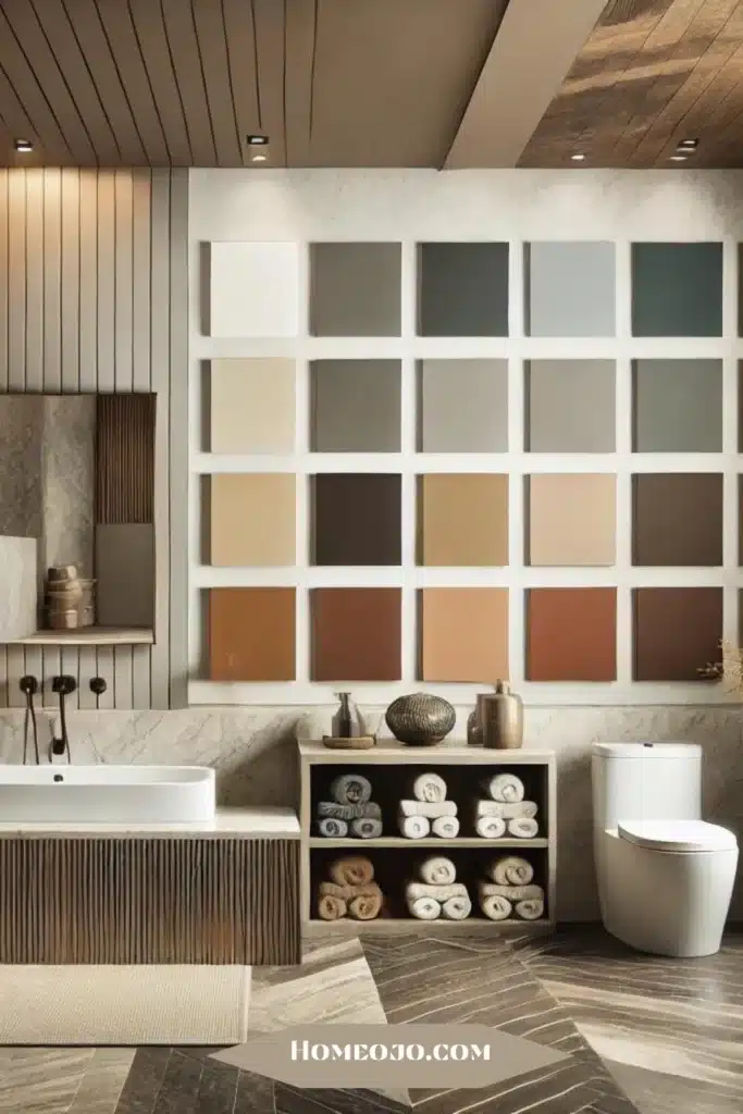 Neutral colors for bathroom