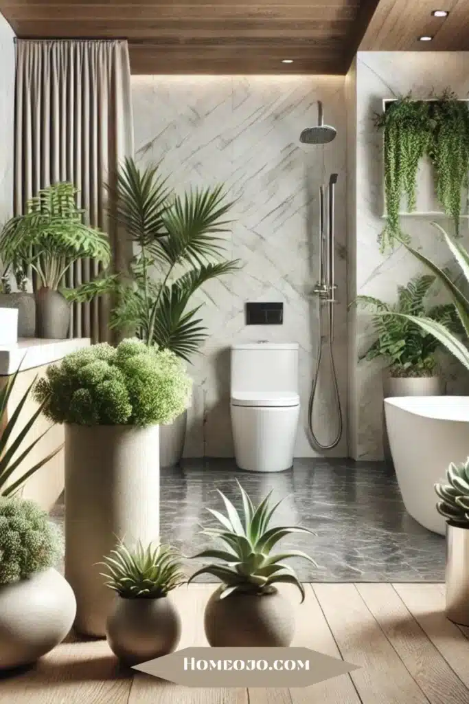 Small plants for bathroom