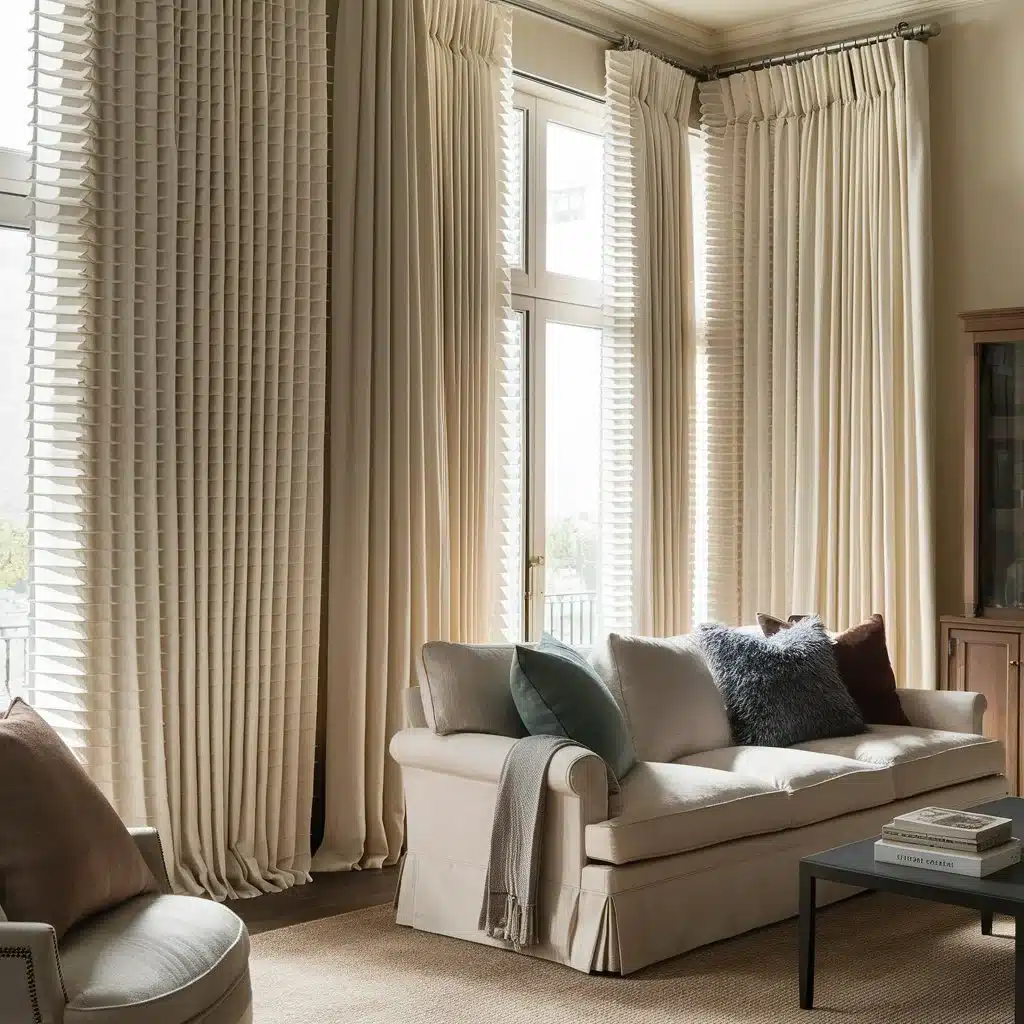 Pleated Curtains for living room