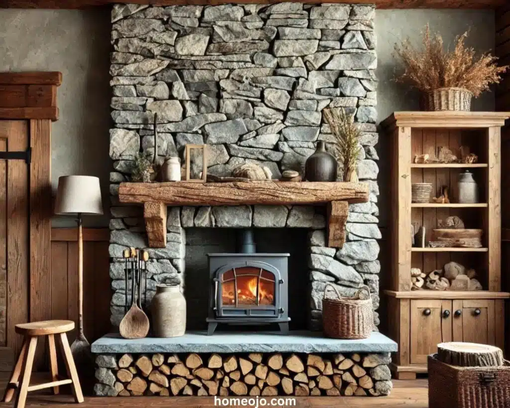 Stone Accents for a Natural Touch