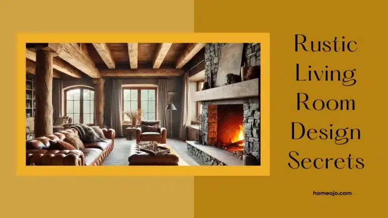 Rustic Living Room Design Secrets What Designers Won’t Tell You!