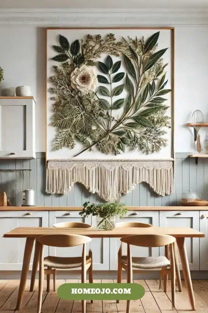 Botanical wall hangings