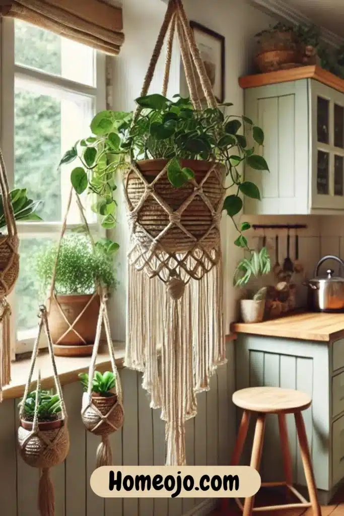  Hanging plants for kitchen