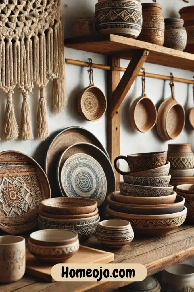 Handcrafted items for kitchen