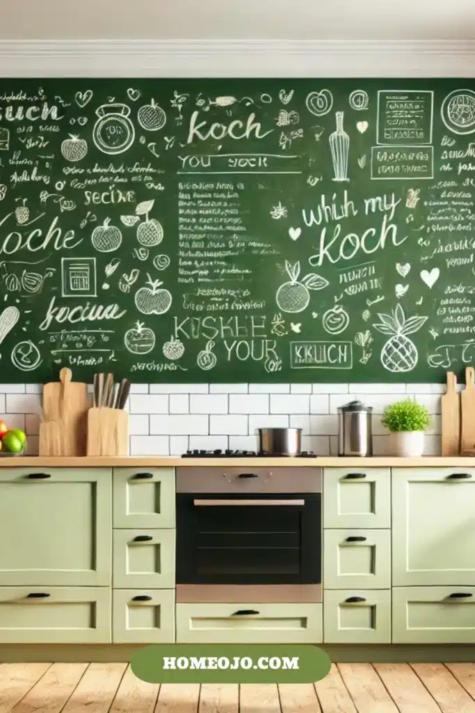 Green Chalkboard Paint