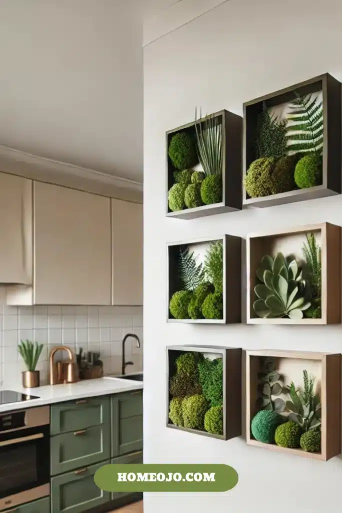 Green theme for kitchen