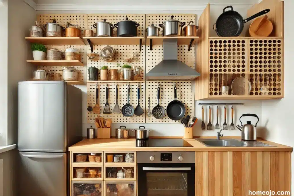 Install Pegboards for Versatile Storage