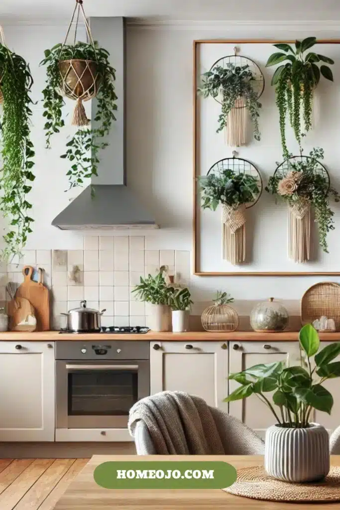 Hanging plants for kitchen