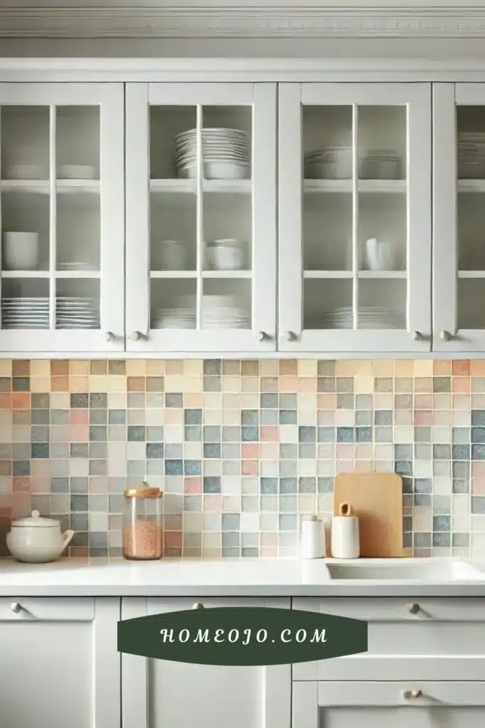 Slim subway tiles for kitchen