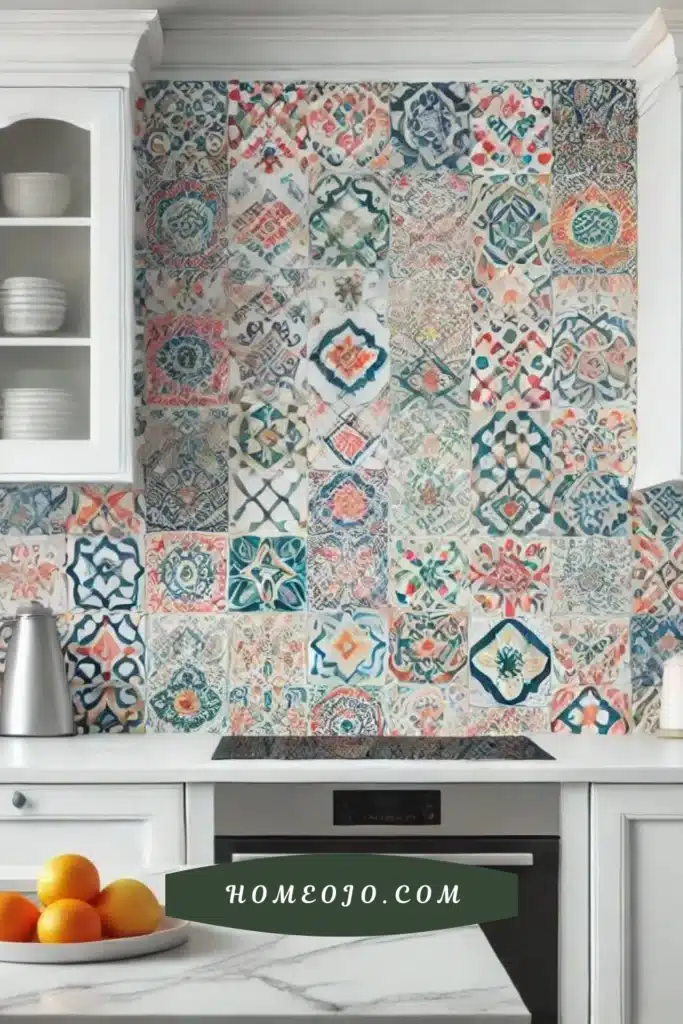 Tiles with bold patterns